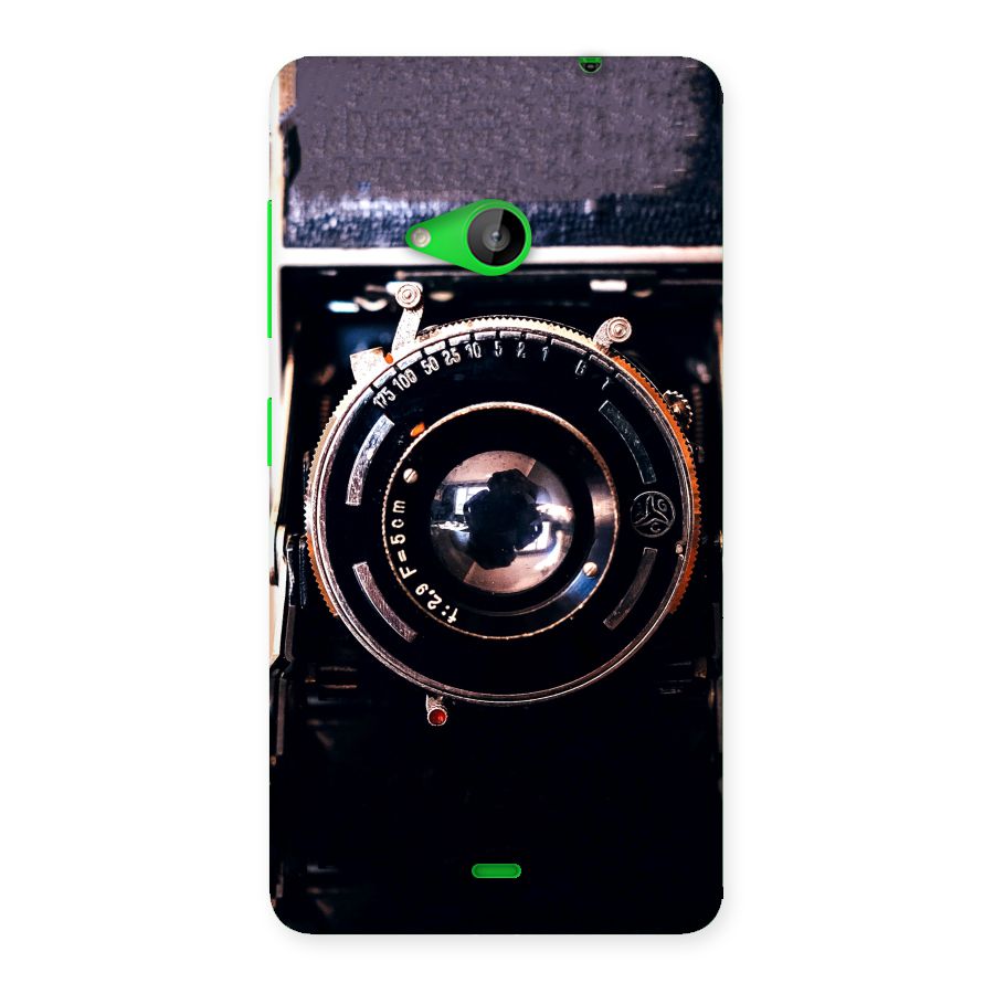 Old School Camera Back Case for Lumia 535