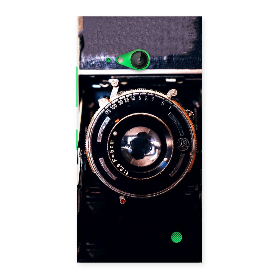 Old School Camera Back Case for Lumia 730