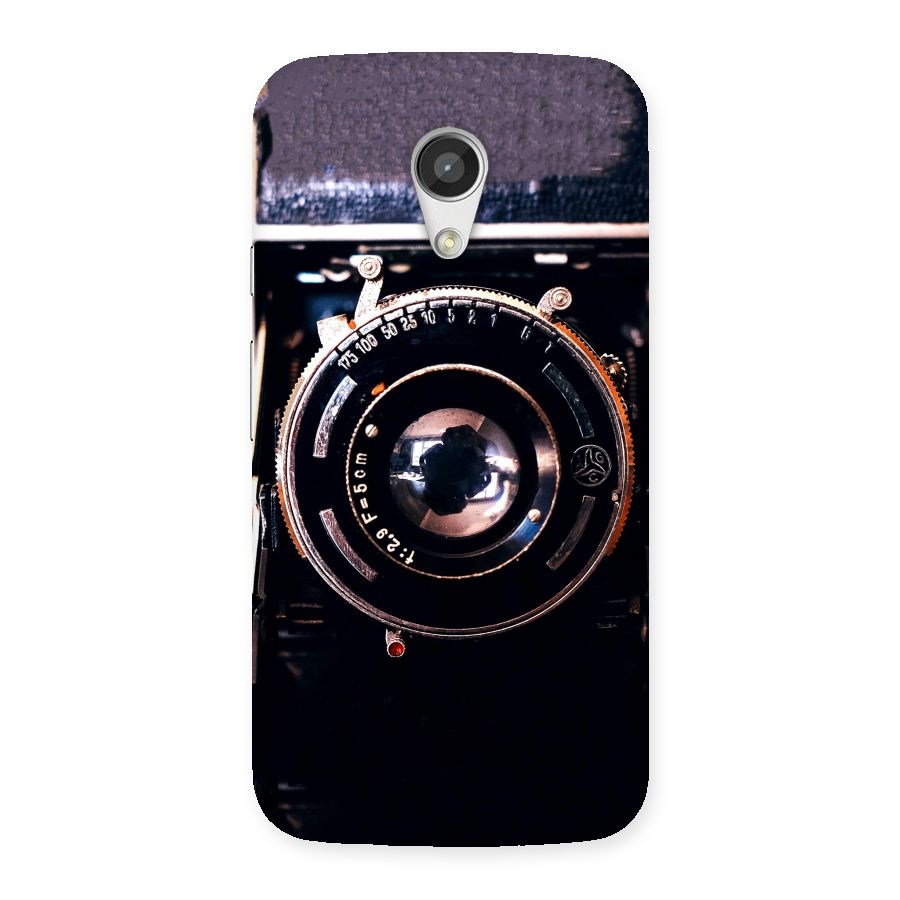 Old School Camera Back Case for Moto G 2nd Gen