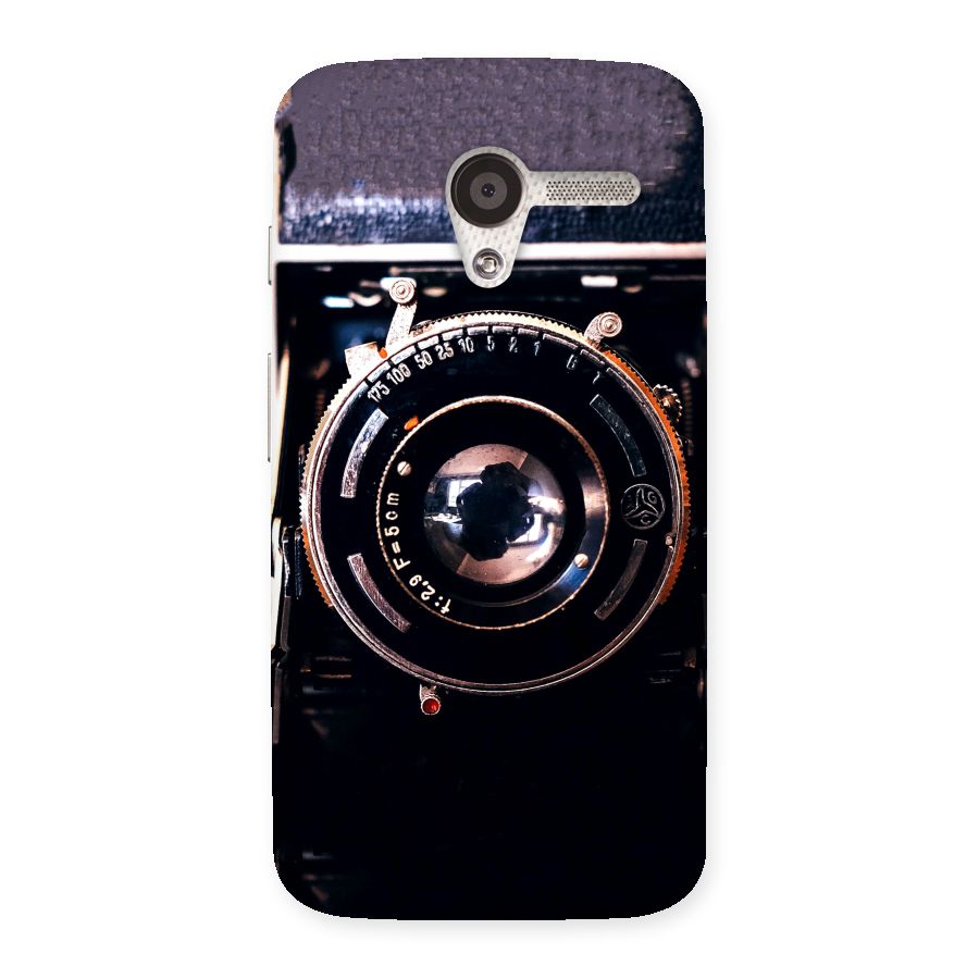 Old School Camera Back Case for Moto X