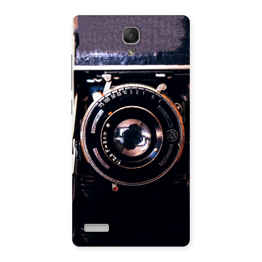 Old School Camera Back Case for Redmi Note