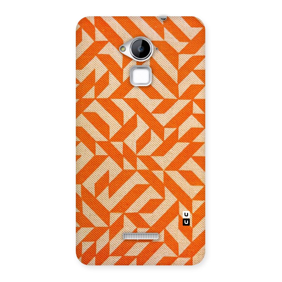 Orange Beige Pattern Back Case for Coolpad Note 3