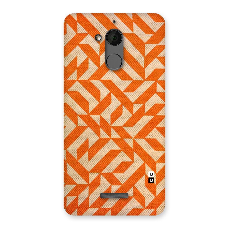 Orange Beige Pattern Back Case for Coolpad Note 5