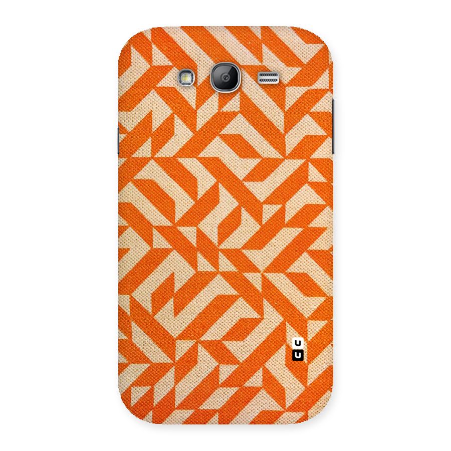 Orange Beige Pattern Back Case for Galaxy Grand Neo Plus