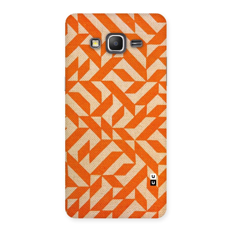 Orange Beige Pattern Back Case for Galaxy Grand Prime