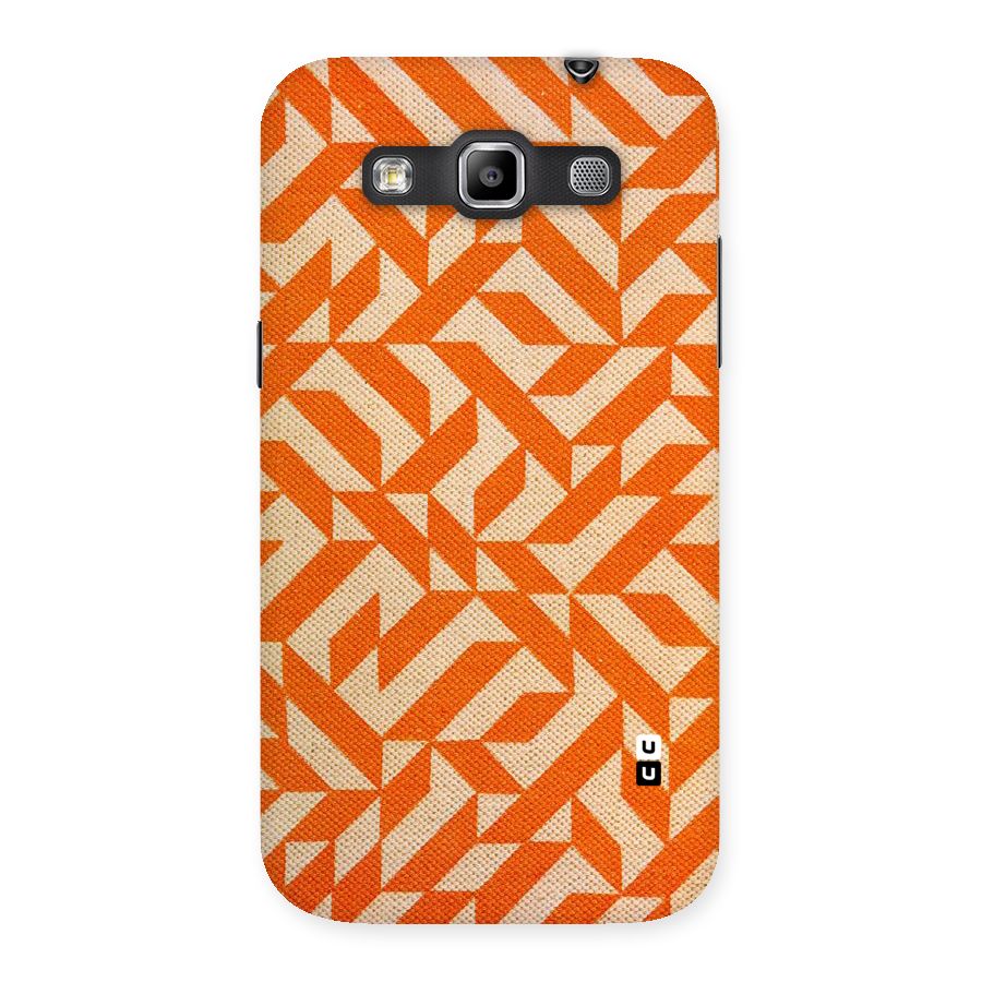 Orange Beige Pattern Back Case for Galaxy Grand Quattro