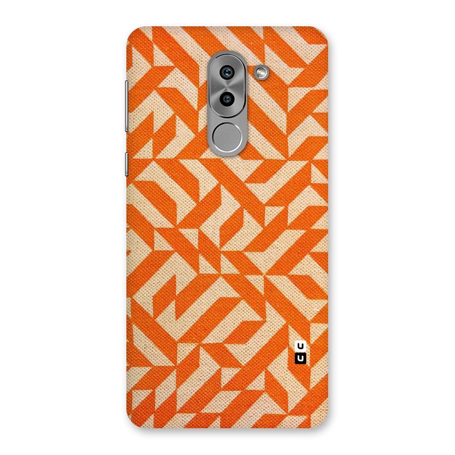 Orange Beige Pattern Back Case for Honor 6X