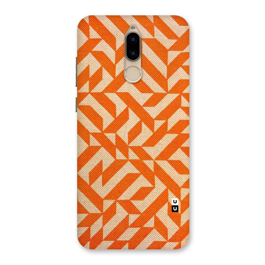 Orange Beige Pattern Back Case for Honor 9i