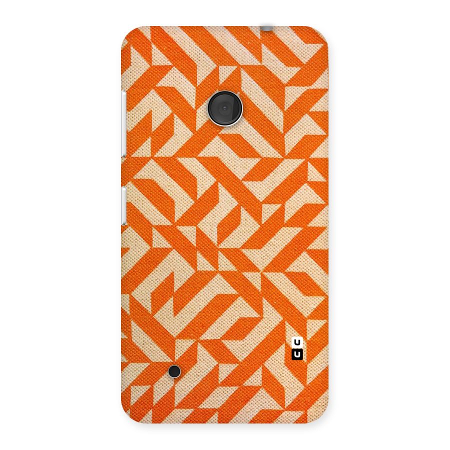 Orange Beige Pattern Back Case for Lumia 530