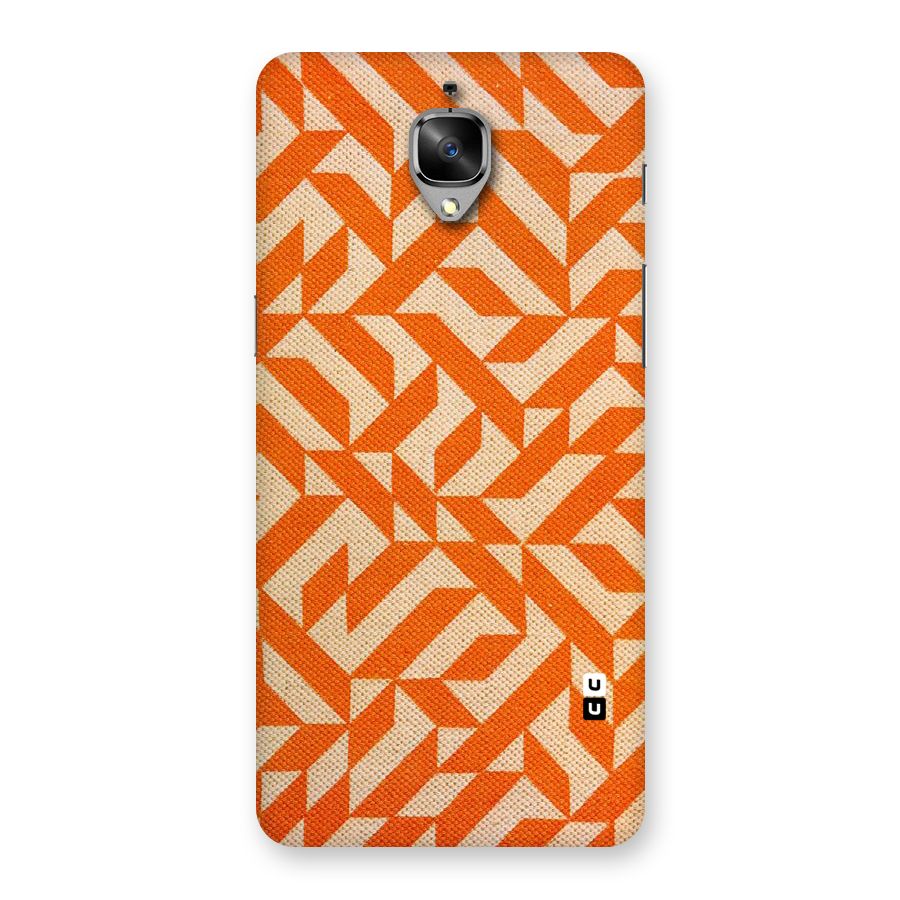 Orange Beige Pattern Back Case for OnePlus 3T
