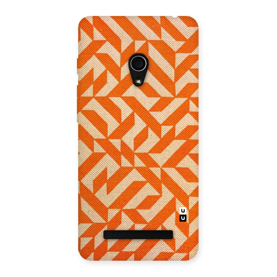 Orange Beige Pattern Back Case for Zenfone 5