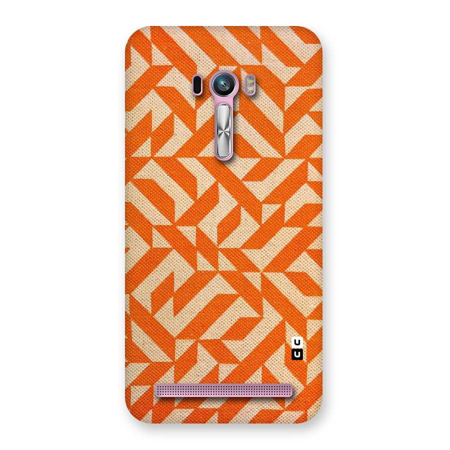 Orange Beige Pattern Back Case for Zenfone Selfie