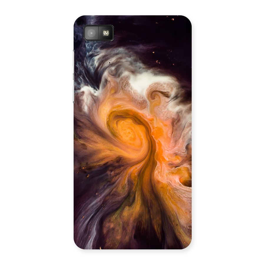 Orange Fusion Back Case for Blackberry Z10