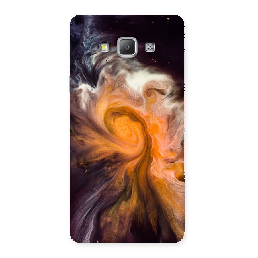 Orange Fusion Back Case for Galaxy A7