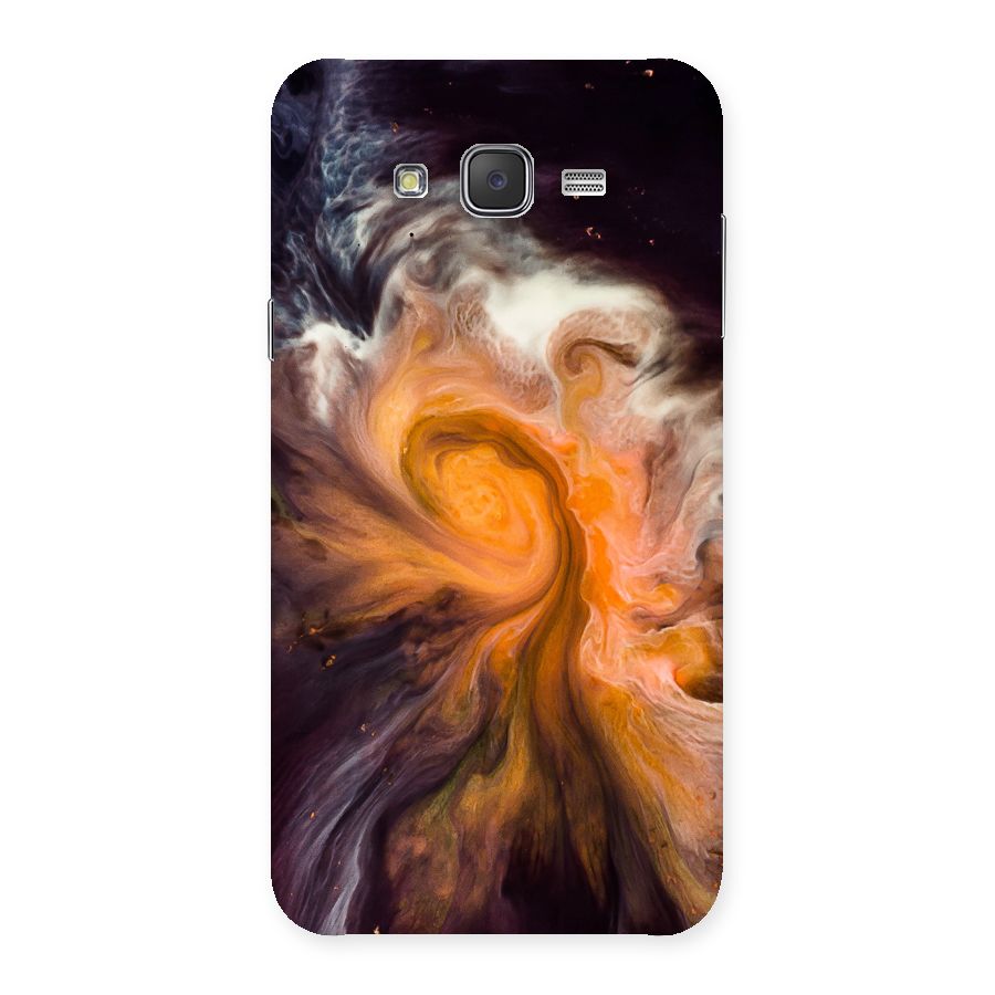 Orange Fusion Back Case for Galaxy J7