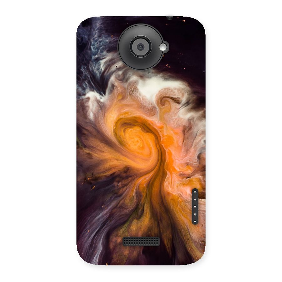 Orange Fusion Back Case for HTC One X