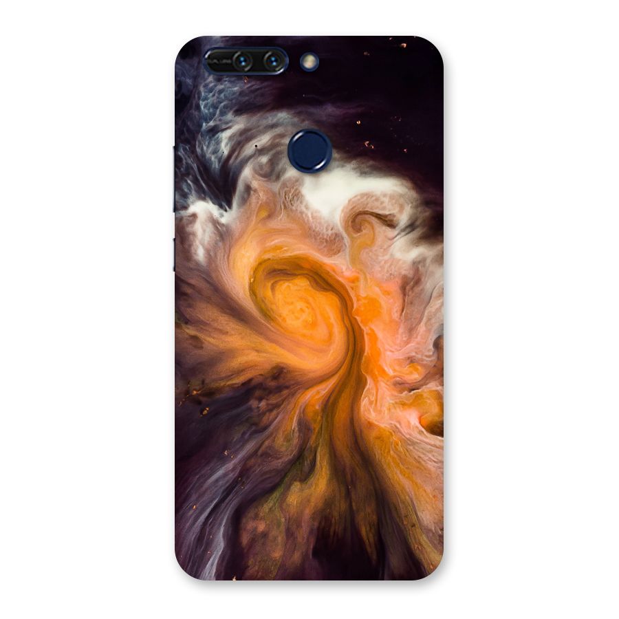Orange Fusion Back Case for Honor 8 Pro
