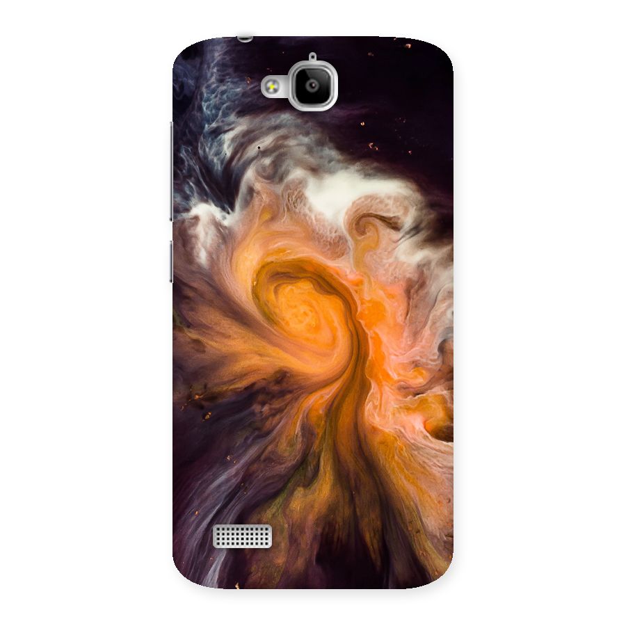 Orange Fusion Back Case for Honor Holly
