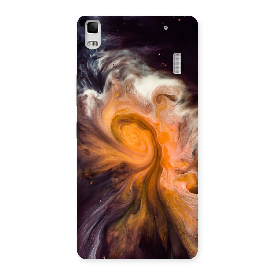 Orange Fusion Back Case for Lenovo K3 Note