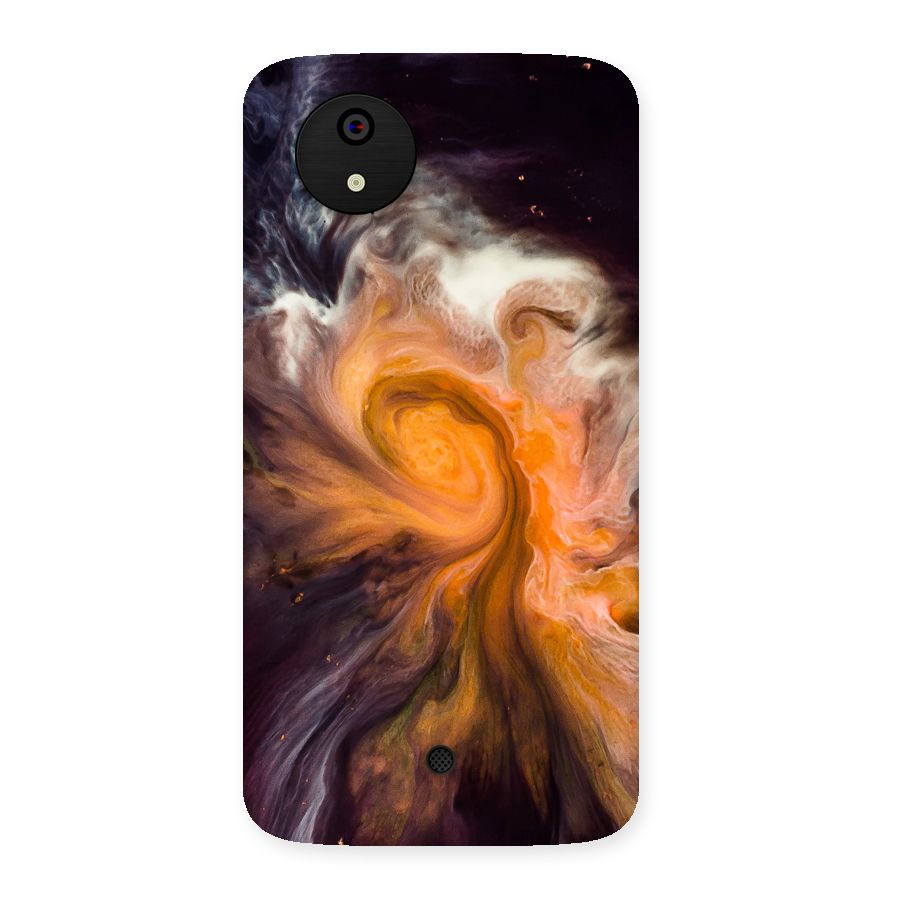 Orange Fusion Back Case for Micromax Canvas A1