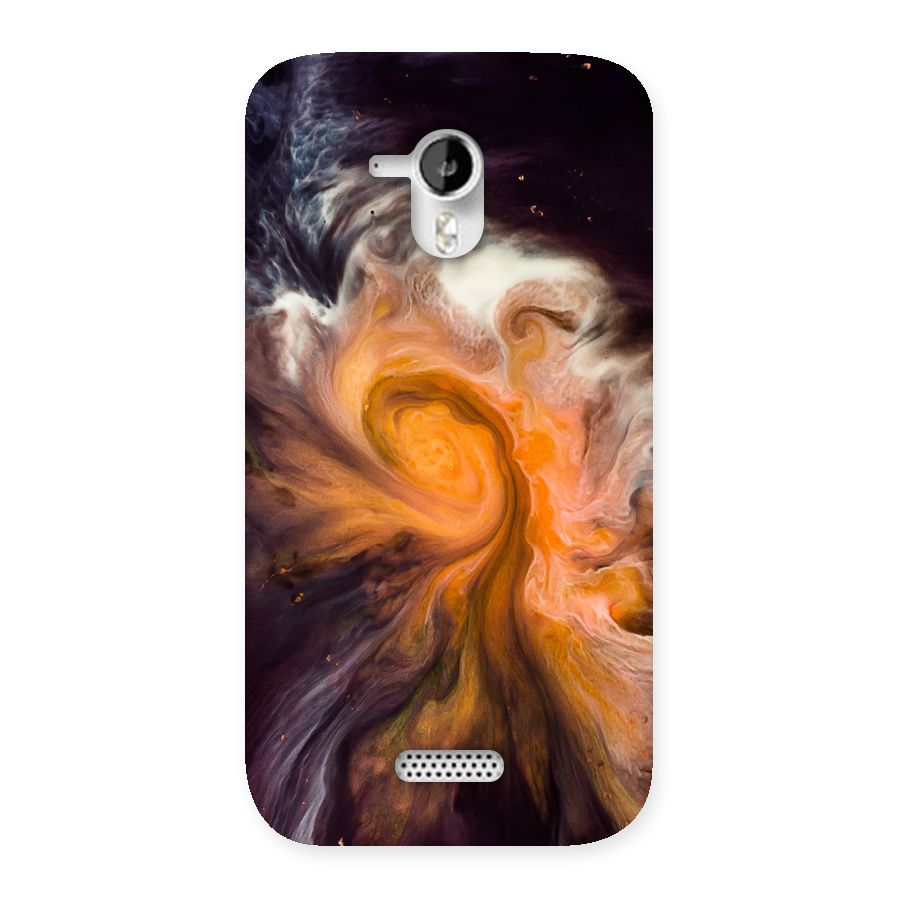 Orange Fusion Back Case for Micromax Canvas HD A116