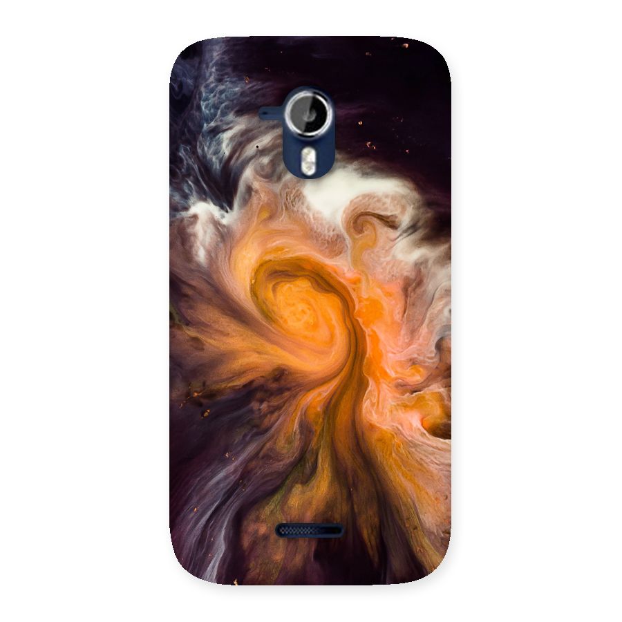 Orange Fusion Back Case for Micromax Canvas Magnus A117
