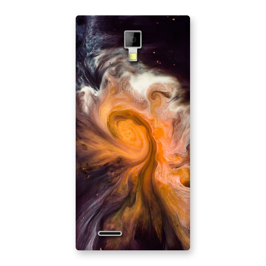 Orange Fusion Back Case for Micromax Canvas Xpress A99