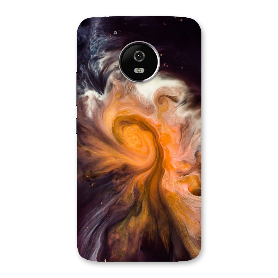 Orange Fusion Back Case for Moto G5