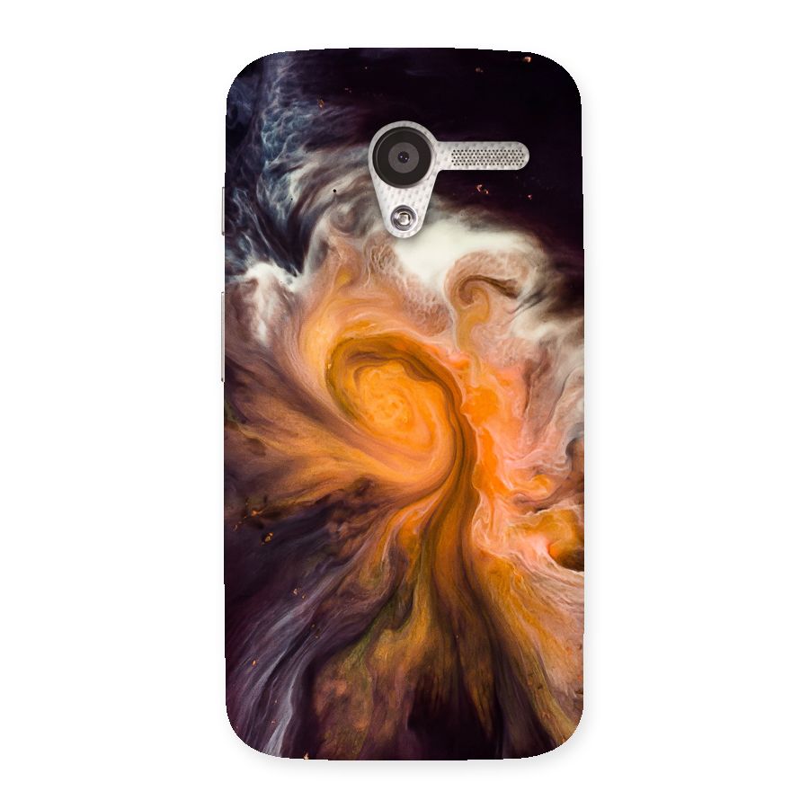 Orange Fusion Back Case for Moto X