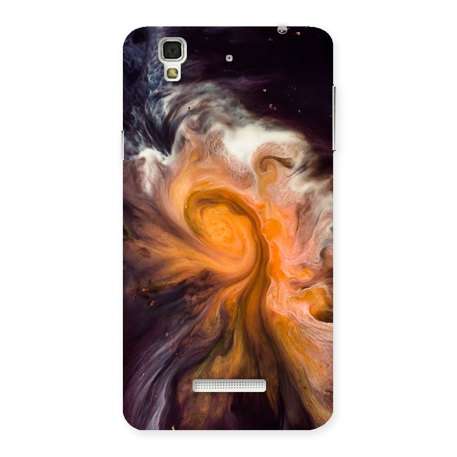 Orange Fusion Back Case for YU Yureka Plus