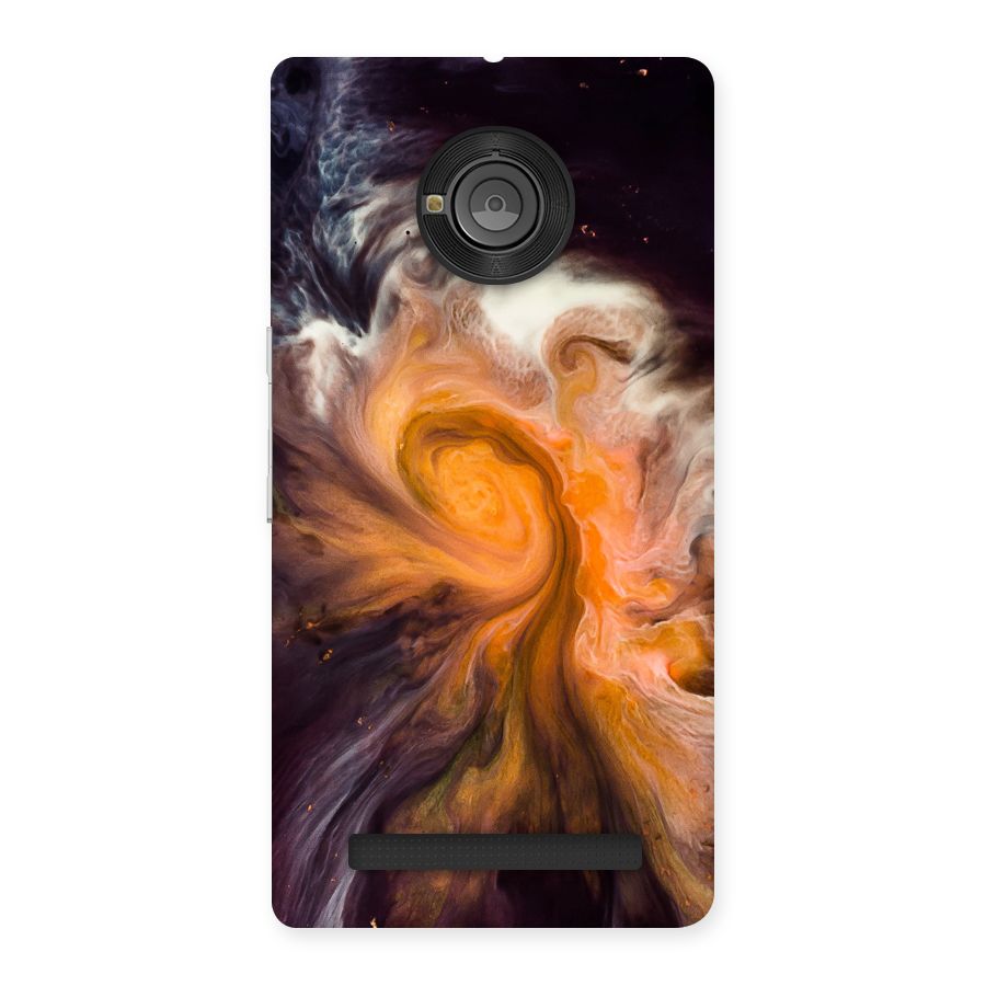 Orange Fusion Back Case for Yu Yunique