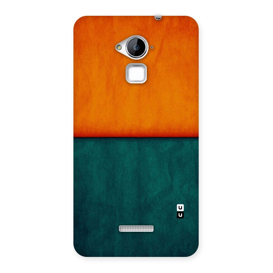 Orange Green Shade Back Case for Coolpad Note 3