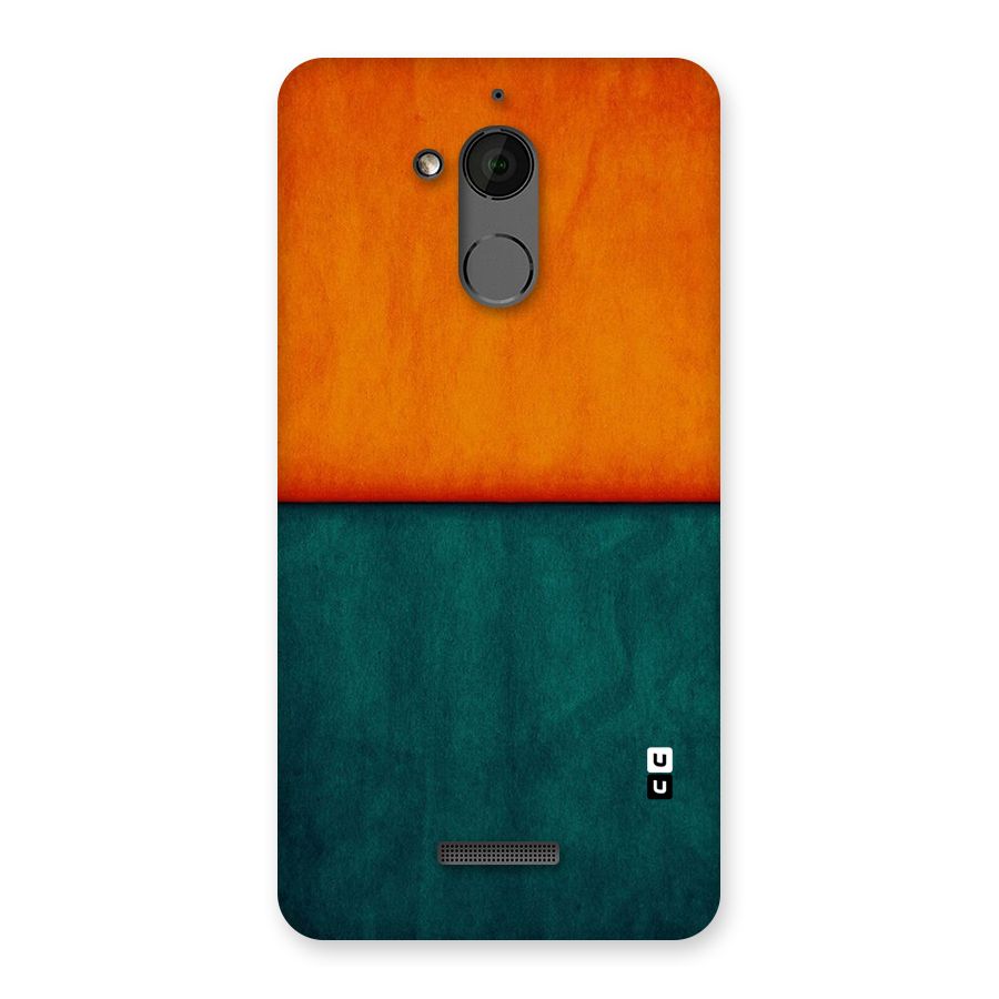 Orange Green Shade Back Case for Coolpad Note 5