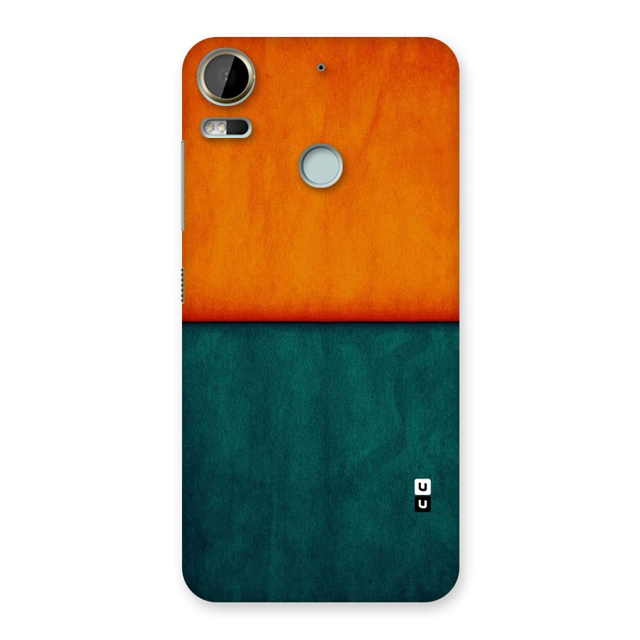 Orange Green Shade Back Case for Desire 10 Pro