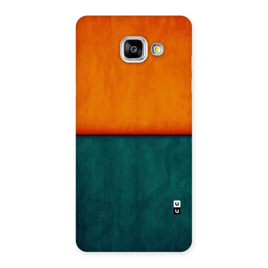 Orange Green Shade Back Case for Galaxy A5 2016