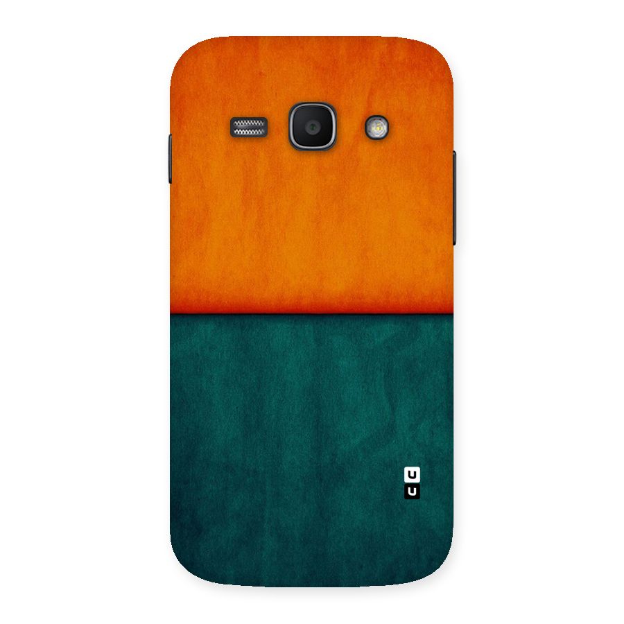 Orange Green Shade Back Case for Galaxy Ace 3