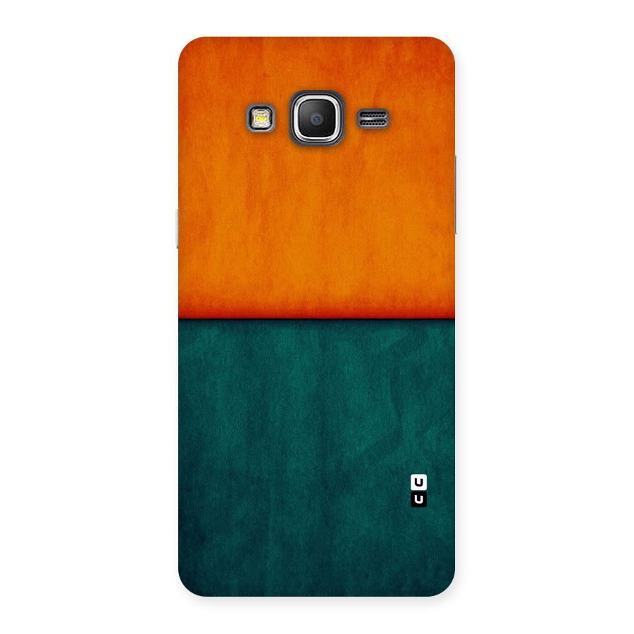 Orange Green Shade Back Case for Galaxy Grand Prime
