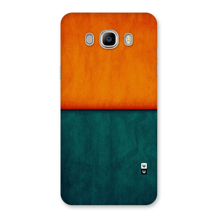 Orange Green Shade Back Case for Galaxy On8