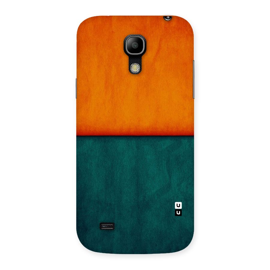 Orange Green Shade Back Case for Galaxy S4 Mini