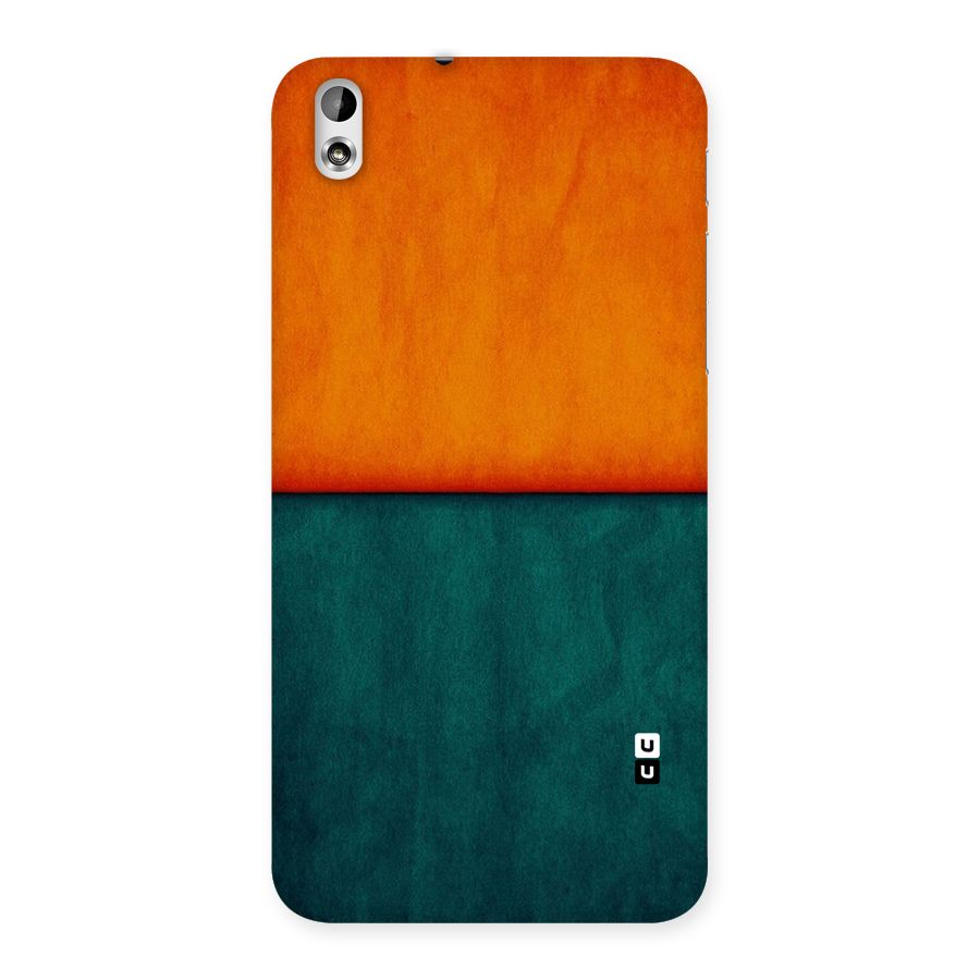 Orange Green Shade Back Case for HTC Desire 816g