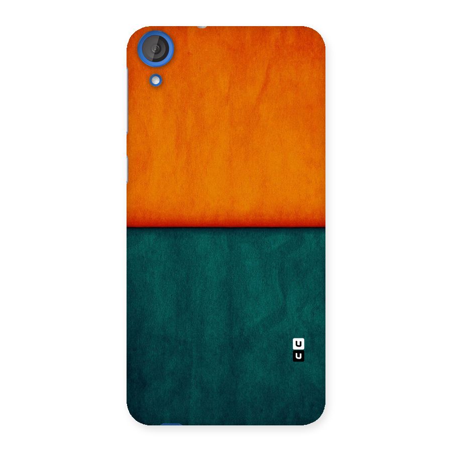 Orange Green Shade Back Case for HTC Desire 820