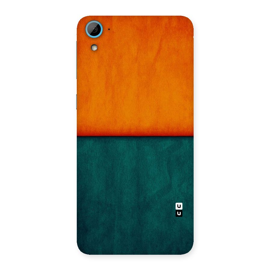 Orange Green Shade Back Case for HTC Desire 826