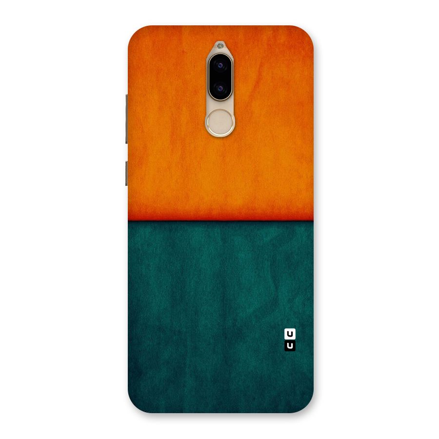 Orange Green Shade Back Case for Honor 9i