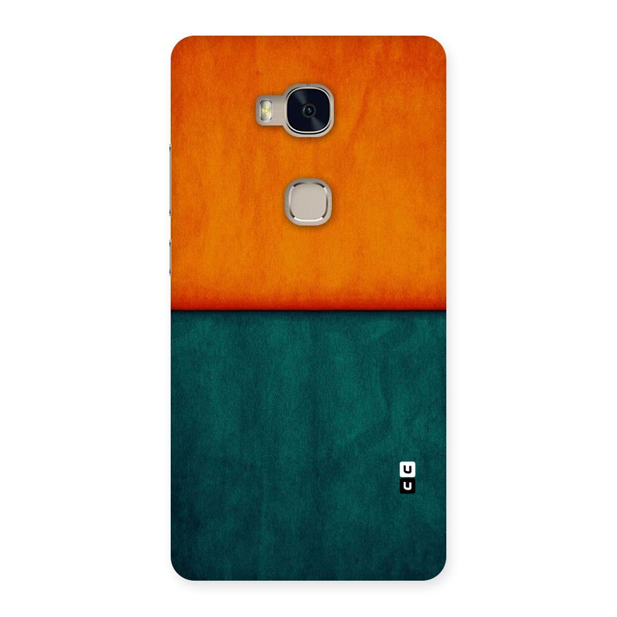 Orange Green Shade Back Case for Huawei Honor 5X