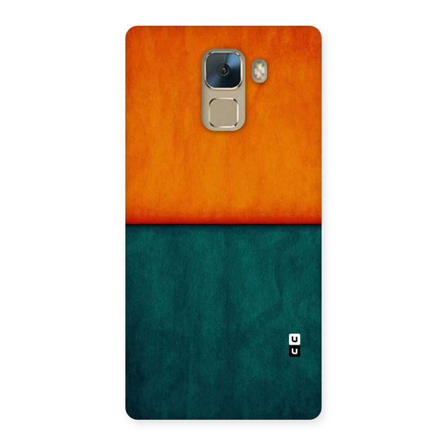 Orange Green Shade Back Case for Huawei Honor 7