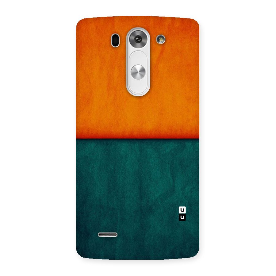 Orange Green Shade Back Case for LG G3 Mini