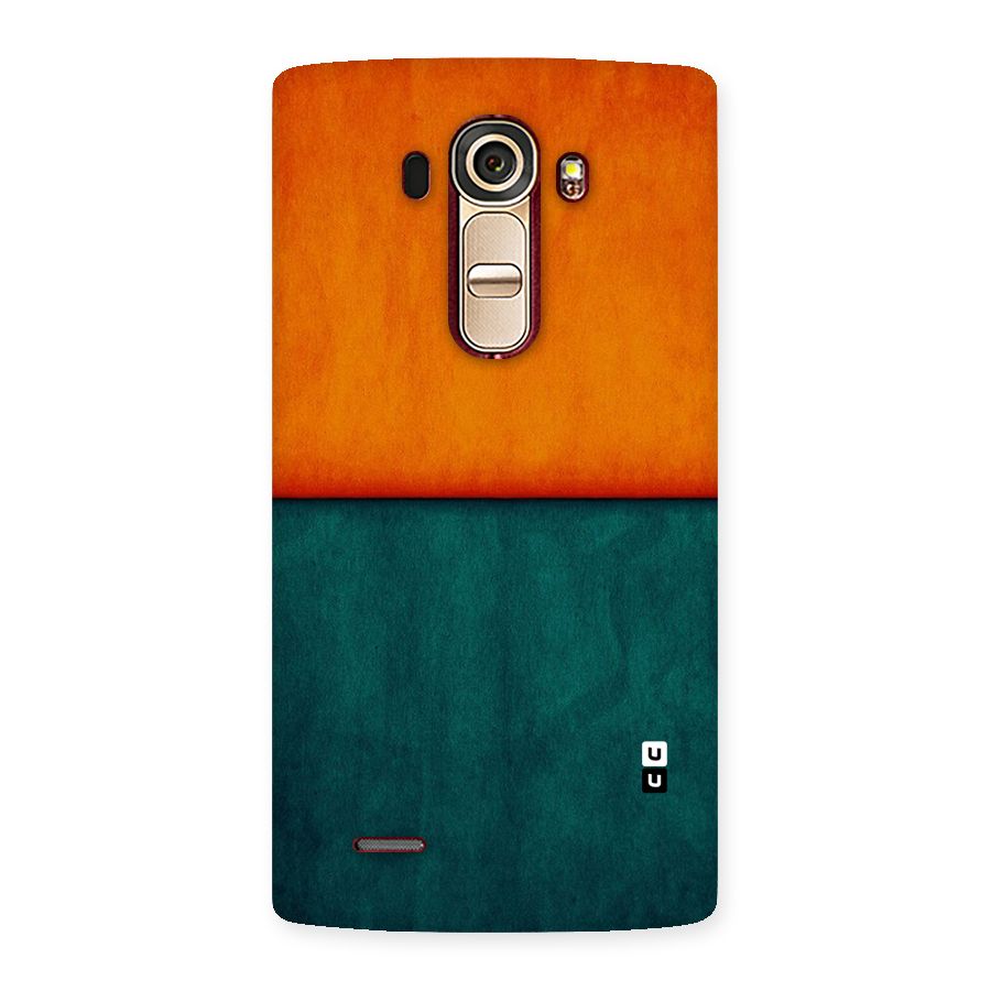 Orange Green Shade Back Case for LG G4