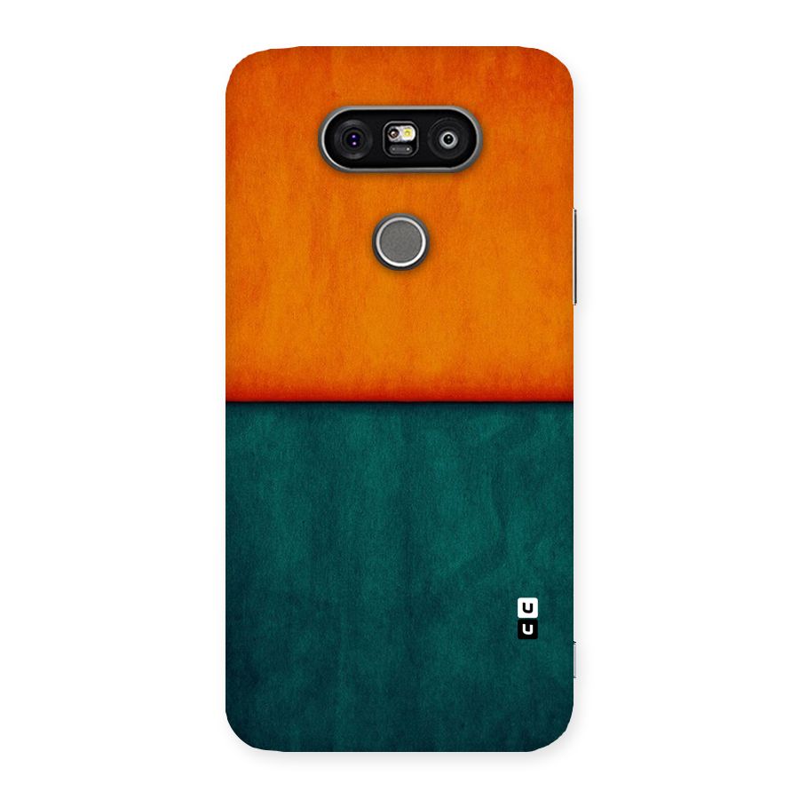 Orange Green Shade Back Case for LG G5