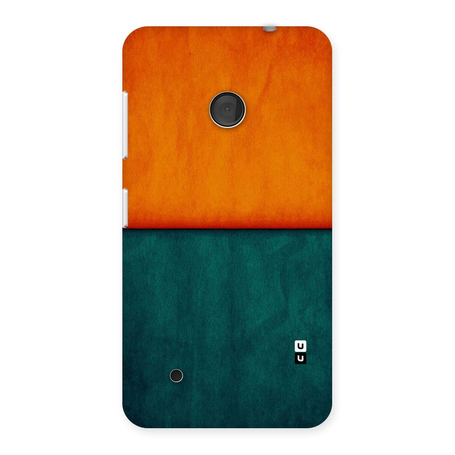 Orange Green Shade Back Case for Lumia 530