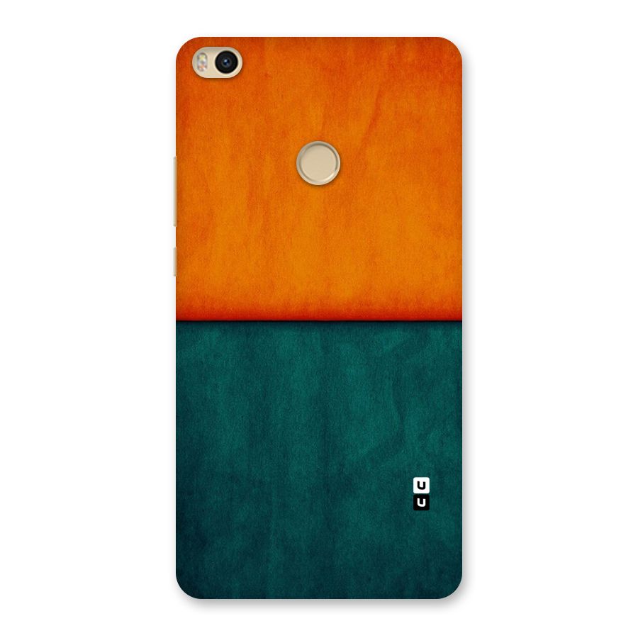Orange Green Shade Back Case for Mi Max 2